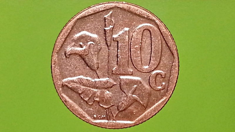 เหรียญ เงินตรา ประเทศ แอฟริกาใต้ Cents 2012