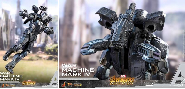 HOTTOYS - Avengers: Infinity War - War Machine Mark 4(Diecast)