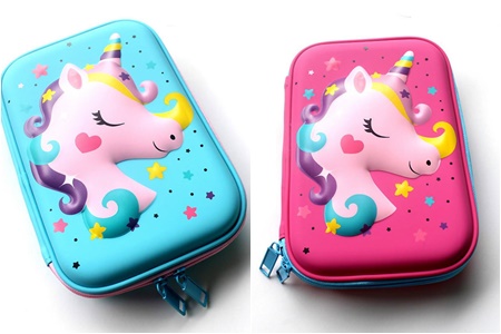 กล่องดินสอ ลายนูน 3 มิติ ลายหน้ายูนิคอนใหญ๋