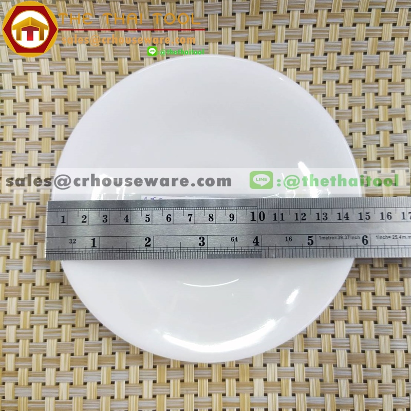 ถ้วยกาแฟพร้อมจานรอง เนื้อมุก ลายมุก (ไม่เขียนขอบทอง)