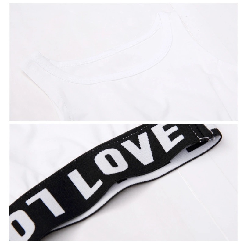 ชุดฮิปฮอป เสื้อตัวใน เสื้อครอป sportbar เสื้อใส่ด้านใน