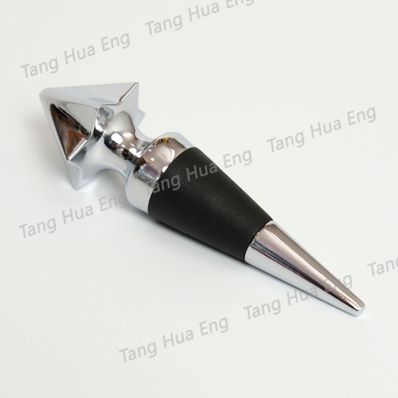 จุกปิดไวน์สเตนลส 3 ชิ้น พร้อมขาตั้งสเตนเลส