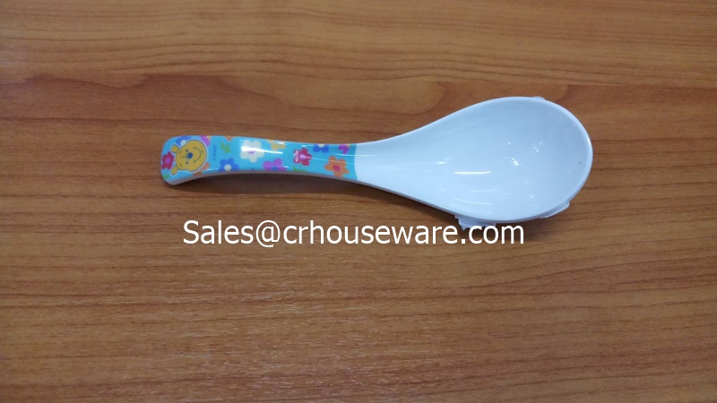 ช้อนงอ ลายPooh Birds PB-6139,Bent spoon