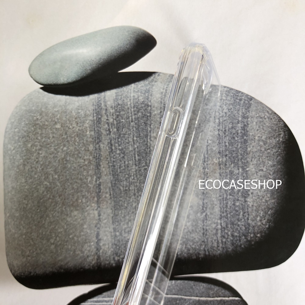 iPhone7/8/SE เคสใสขอบสี สีใส เกรดหนา 1.5mm (หลังแข็งขอบนิ่ม ขอบเหลืองช้า)