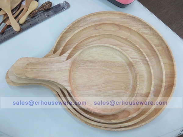 ถาดไม้พิซซ่า 6 นิ้ว JW-P6