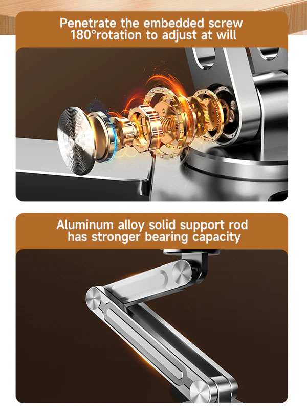 Laptop Stand Ergonomic 360 Rotable by Cabletime หมุนได้ 360 องศา ปรับขึ้นลงได้ พับเก็บและพกพาได้