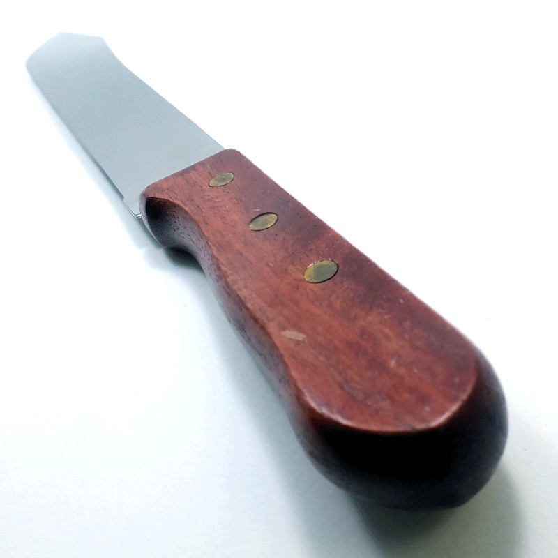 มีดผ่าแตงด้ามไม้ ตราแรด # 239