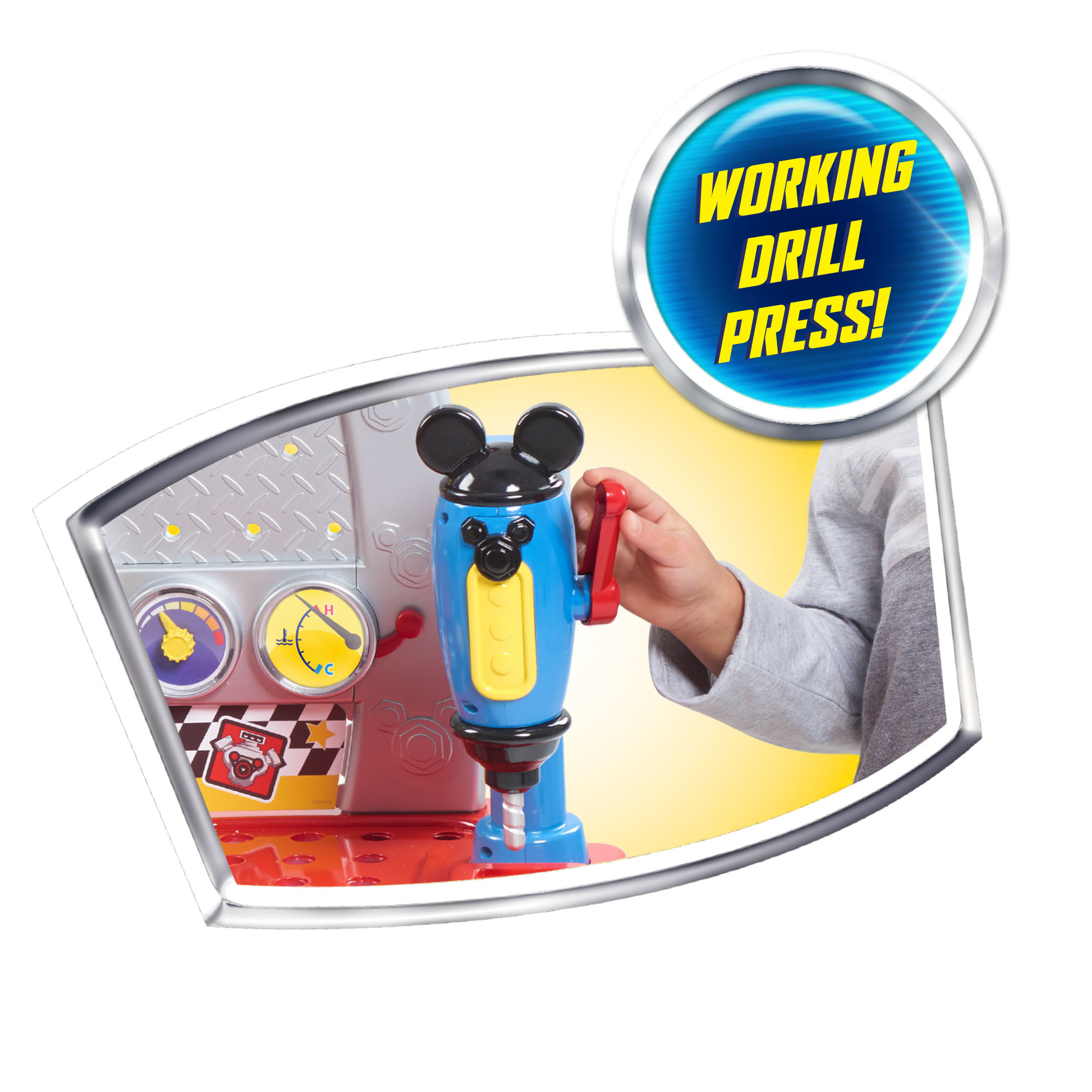ศูนย์ซ่อมรถแข่ง Mickey and the Roadster Racers Pit Crew Workbench