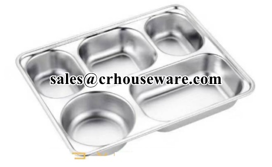 ถาดหลุม 5 ช่อง (ไม่มีฝา) เกรด 304 STK-282242-140/1