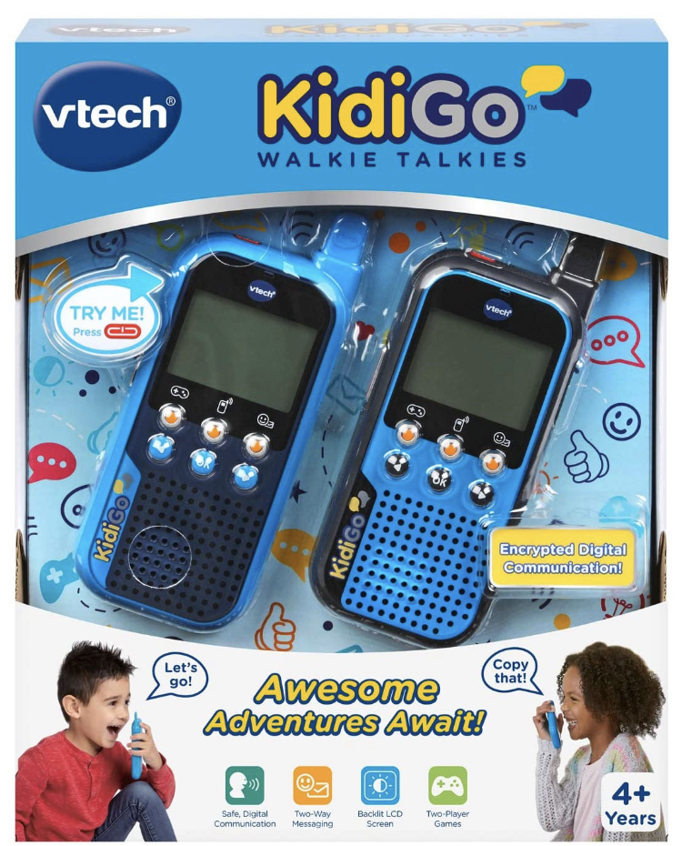 VTech KidiGo Walkie Talkies, Blue
