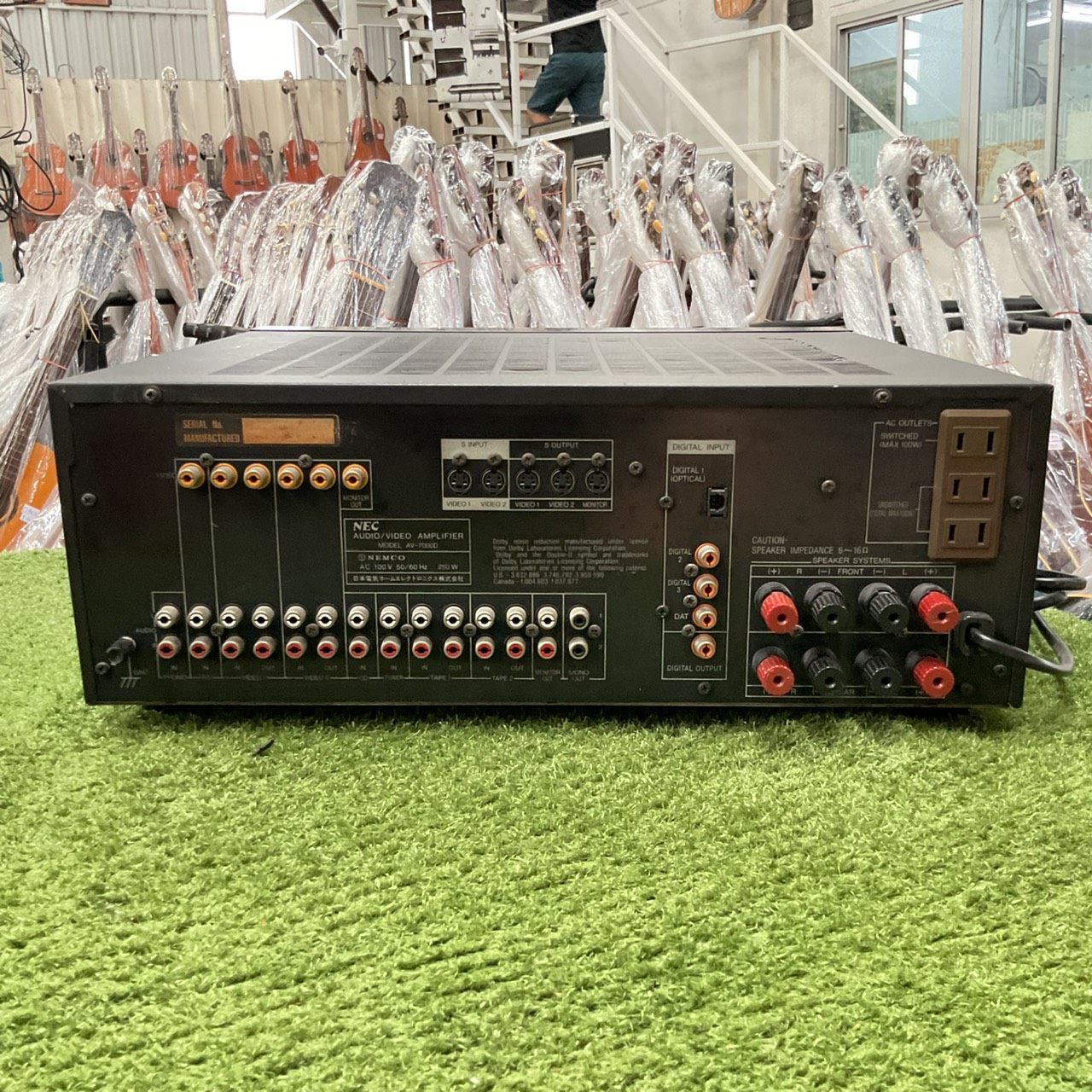 เครื่องขยายเสียง NEC : AV-7000D สินค้าไม่พร้อมใช้งาน (ต้องซ่อม)