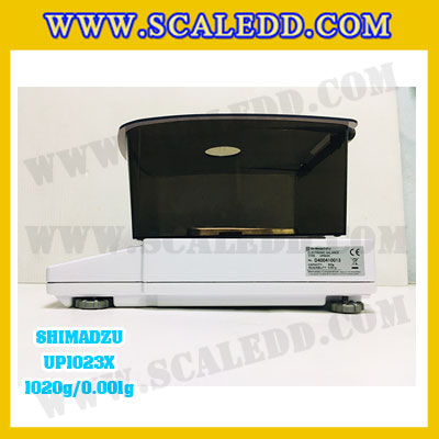 เครื่องชั่งดิจิตอล ทศนิยม 3 ตำแหน่ง รุ่น UP1023X 1020gx0.001g เครื่องชั่งละเอียดสูง1020g เครื่องชั่งน้ำหนัก1020g ตาชั่ง1020กรัม พิกัดน้ำหนัก 1020g ความละเอียด 0.001g ยี่ห้อ SHIMADZU รุ่น UP1023X