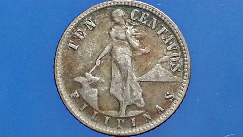 เหรียญ เงินตรา ประเทศ ฟิลิปปินส์ Centavos (Ten) 1944