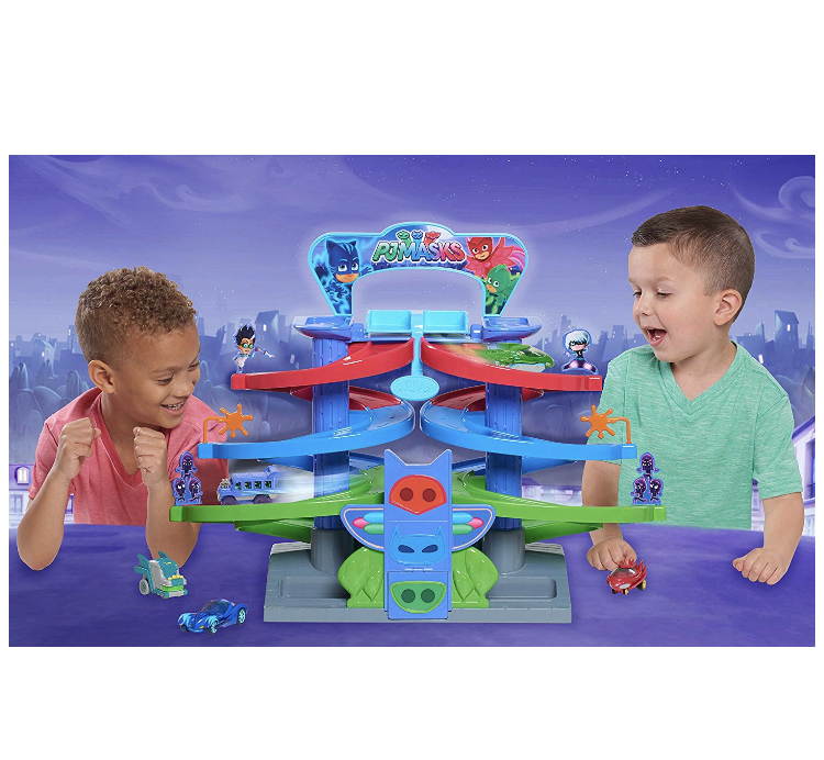 PJ Masks Spiral Die Cast Playset