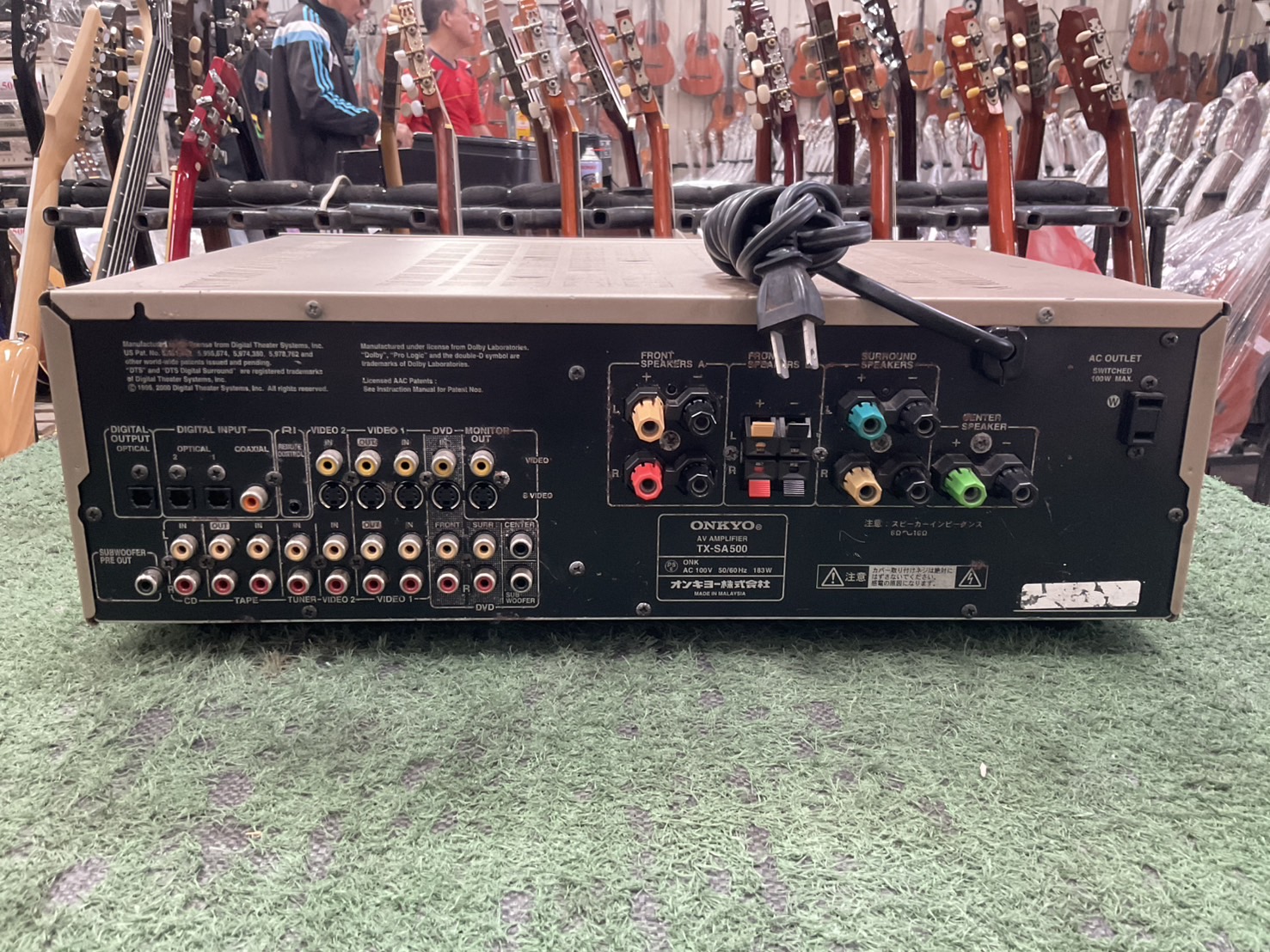 เครื่องขยายเสียง ONKYO : TX-SA500 สินค้าไม่พร้อมใช้งาน(ต้องซ่อม)