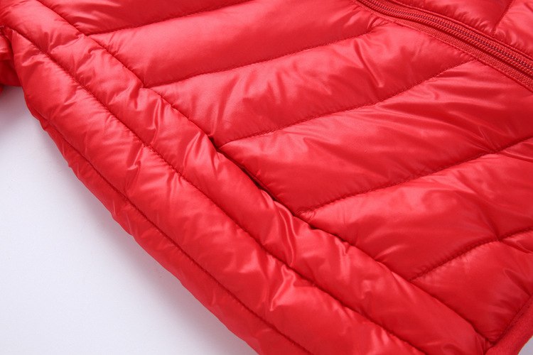 เสื้อกันหนาวบุนวม ขนเป็ด ปักลาย