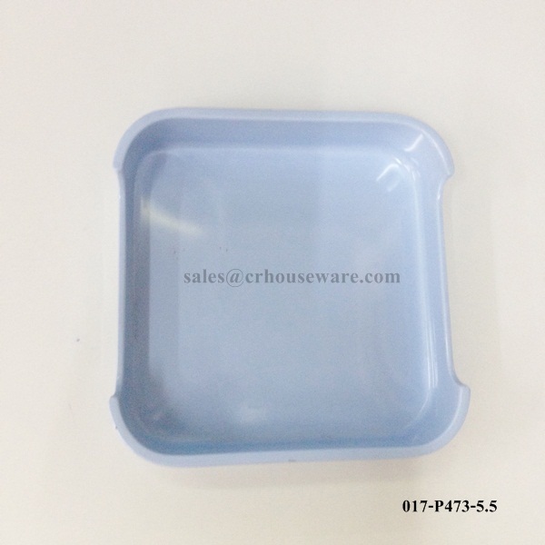 เก๊ะสุกี้เมลามีน มุมเหลี่ยม 5.5" 017-P473-5.5