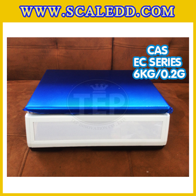 เครื่องชั่งนับจำนวนตั้งโต๊ะ6kg เครื่องชั่งน้ำหนัก6kg เครื่องชั่ง6kg กิโล ตาชั่งนับชิ้นงาน6kg เครื่องชั่งดิจิตอล6kg. ความละเอียด0.2g ยี่ห้อ CAS รุ่น EC (เครื่องชั่งผ่านตรวจรับรอง)