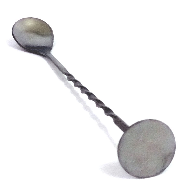 ช้อนบาร์ปลายจาน Bar Spoon with disk BS-DS