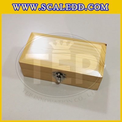 ตุ้มน้ำหนักทองเหลืองชุด 500g Class M1 ชุดตุ้มน้ำหนักทองเหลือง 500g พร้อมที่คีบ บรรจุในกล่องไม้ (ใบเซอร์ ISO17025 เพิ่มเงิน 5,150 บาท)