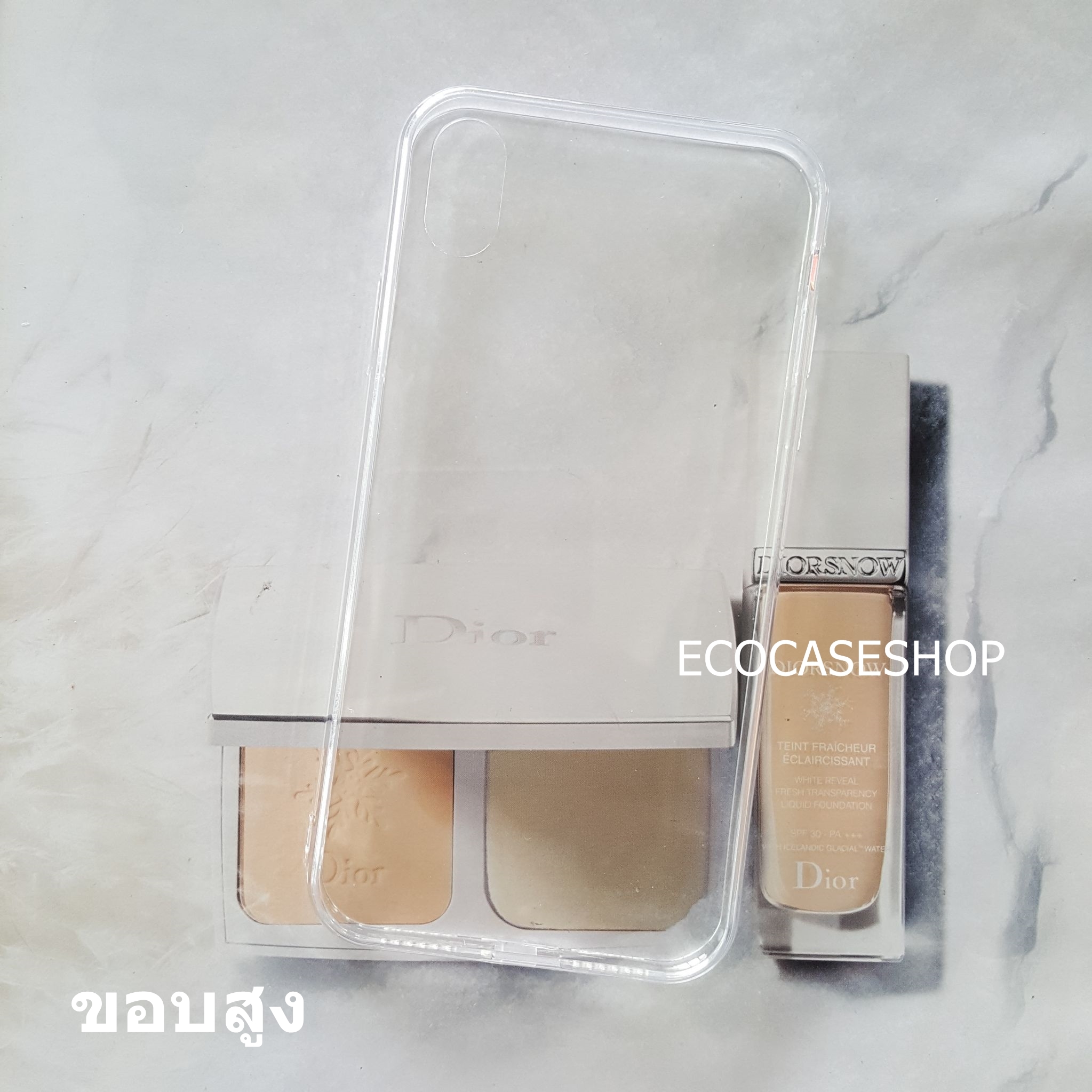 iPhone11 เคสขอบนิ่มบางใสขอบด้านข้างสูง(เหมาะสำหรับทำเรซิ่น)