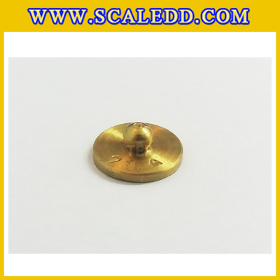 ตุ้มน้ำหนักทองเหลืองมาตรฐาน2g สำหรับสอบเทียบเครื่องชั่งน้ำหนักดิจิตอลทุกชนิด สอบเทียบน้ำหนักชั่งไม่เกิน2g