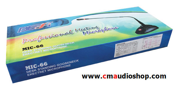 ไมค์ประชุม Best MIC-66 (แบบคอสั้น)