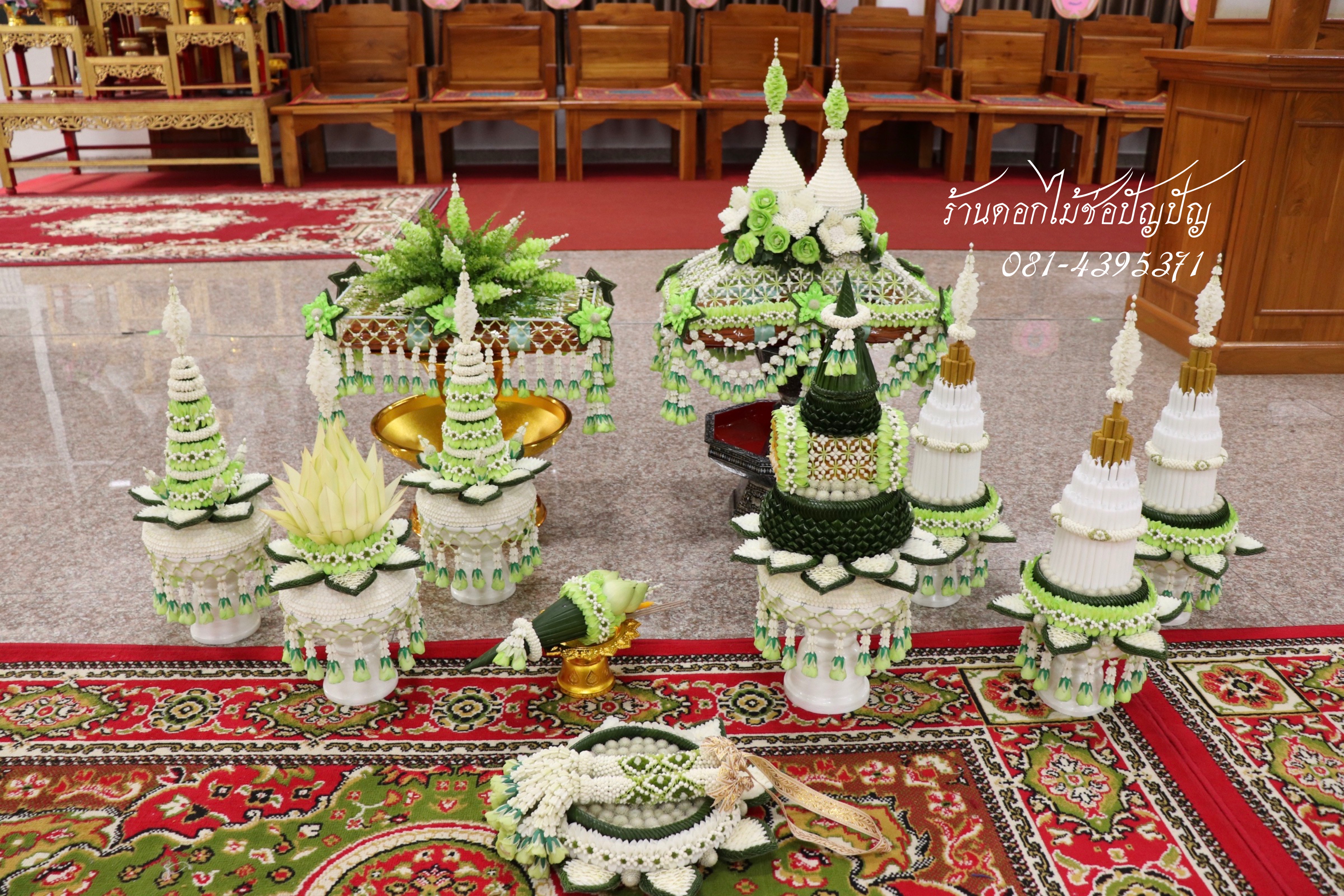 เครื่องบวชดอกไม้สด ชุดBB3