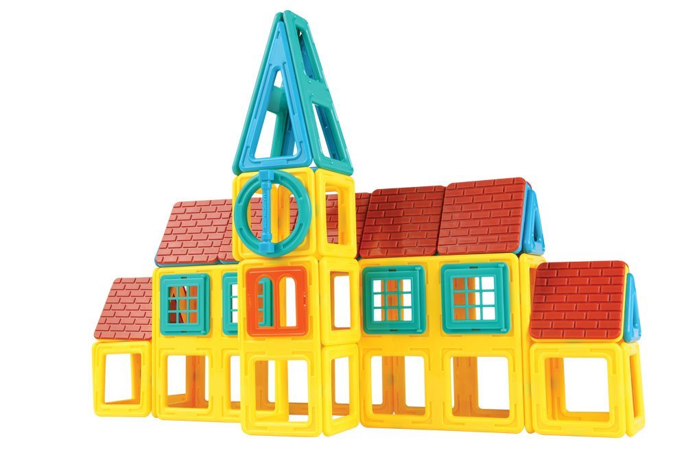 ตัวต่อแม่เหล็ก MAGFORMERS Village Set (110 ชิ้น)