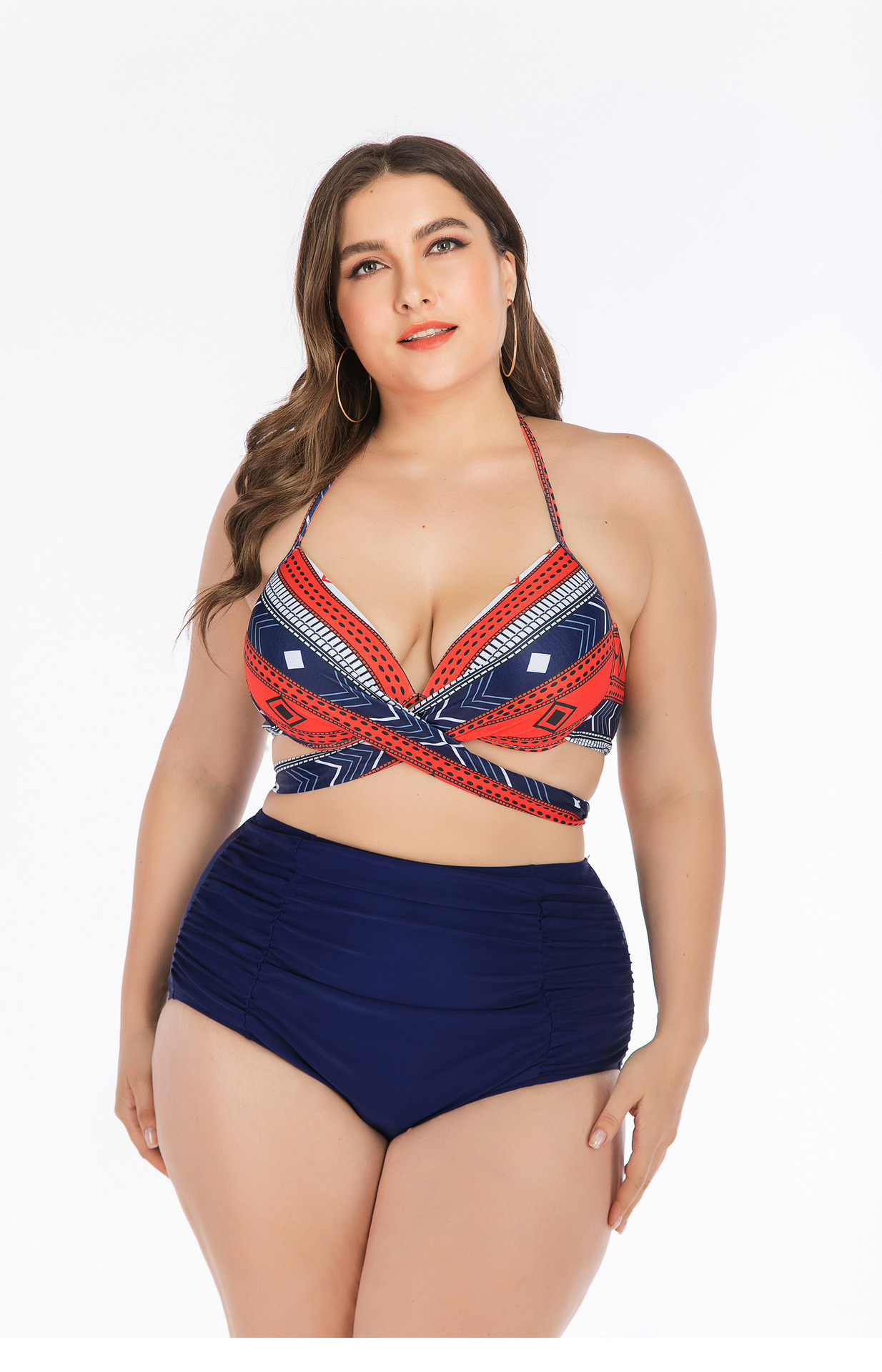 ชุดว่ายน้ำทูพีช3xl รอบอก 40-46 คัพ C++ กางเกงเอว 34-40 สะโพก43-48 นิ้วค่ะ ผ้าดี งานสวยมากๆค่ะ