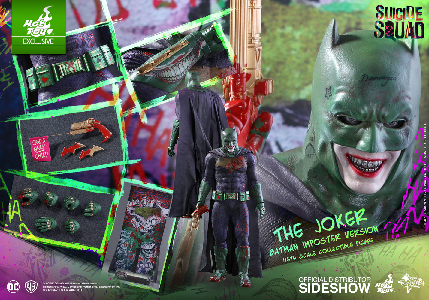 HOTTOYS - Suicide Squad - The Joker (Batman Imposter Version)