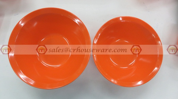 ชามปากบาน 8.5 นิ้ว สีส้ม 017-B025-8.5