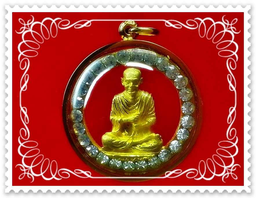 รูปเหมือน สมเด็จโต เลี่ยมทองร้านทอง