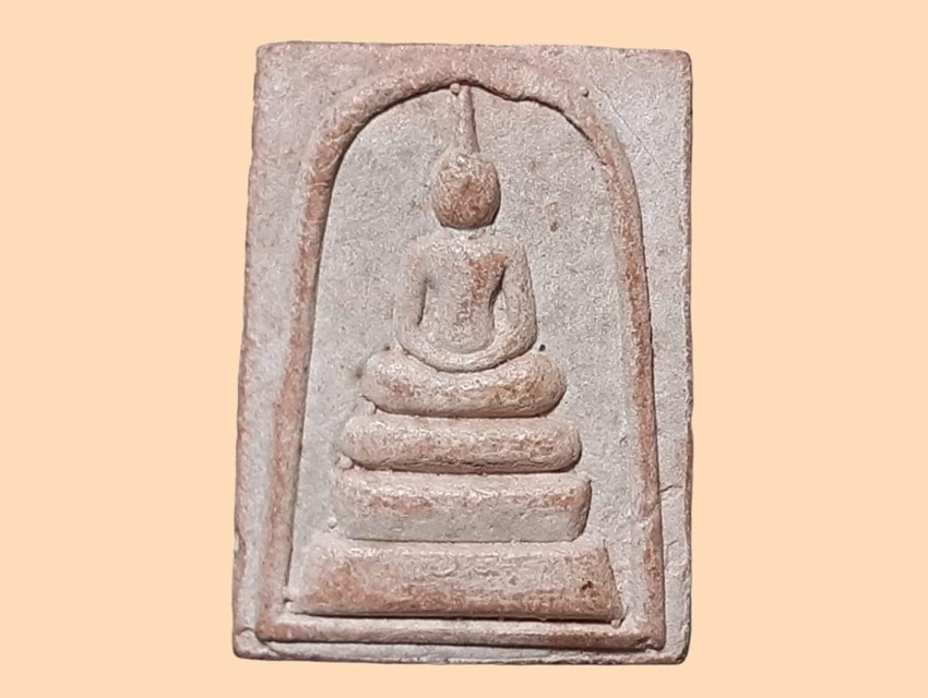 สมเด็จ หลังสมเด็จพระพุฒาจารย์โต จัดสร้างโดย สมาคมเสียงชาวพุทธ ปี 2539 เนื้อผงว่านแดง