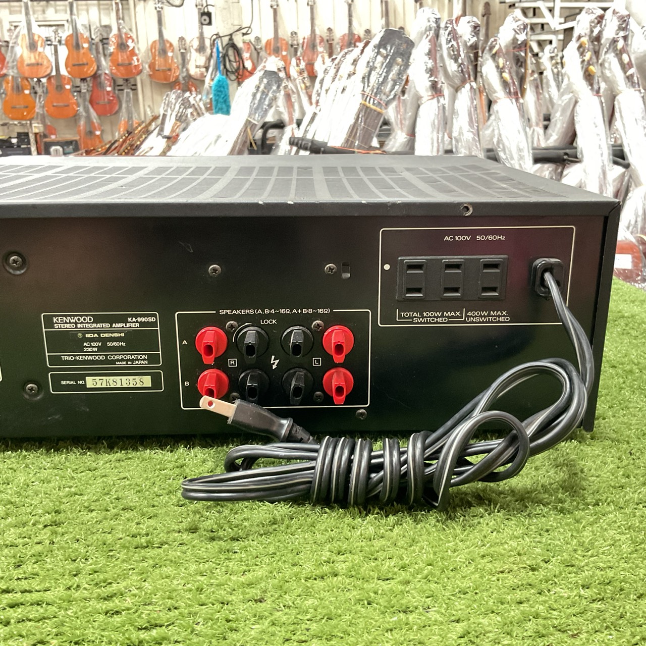 เครื่องขยายเสียง KENWOOD : KA-990SD สินค้าไม่พร้อมใช้งาน (ต้องซ่อม)