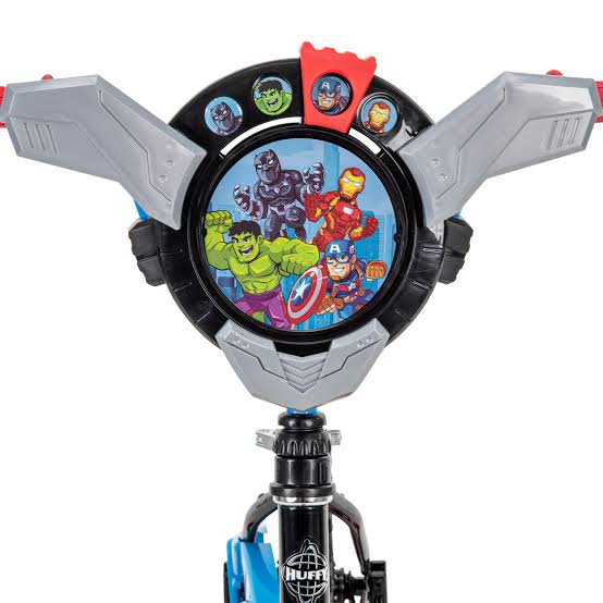 รถจักรยาน MARVEL AVENGERS 12-INCH BOYS BIKE FOR KIDS BY HUFFY, GRAY