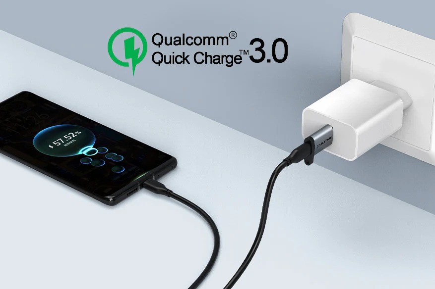 USB 3.0 A Male to USB C Female Adapter 5Gbps สีเงิน by Cabletime