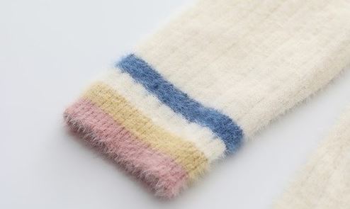 ชุดเดรสไหมพรมแขนยาว สีดำ