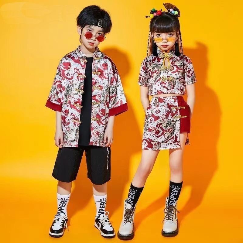 ชุดจีน เซ็ทเสื้อกี้เพ้า+กระโปรง กางเกง ลายใหม่ 2025