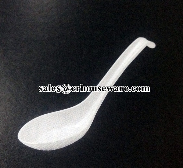 ช้อนซุปด้ามยาวเมลามีนปลายงอ ใช้ถ้วยใหญ่ 017-SP2205