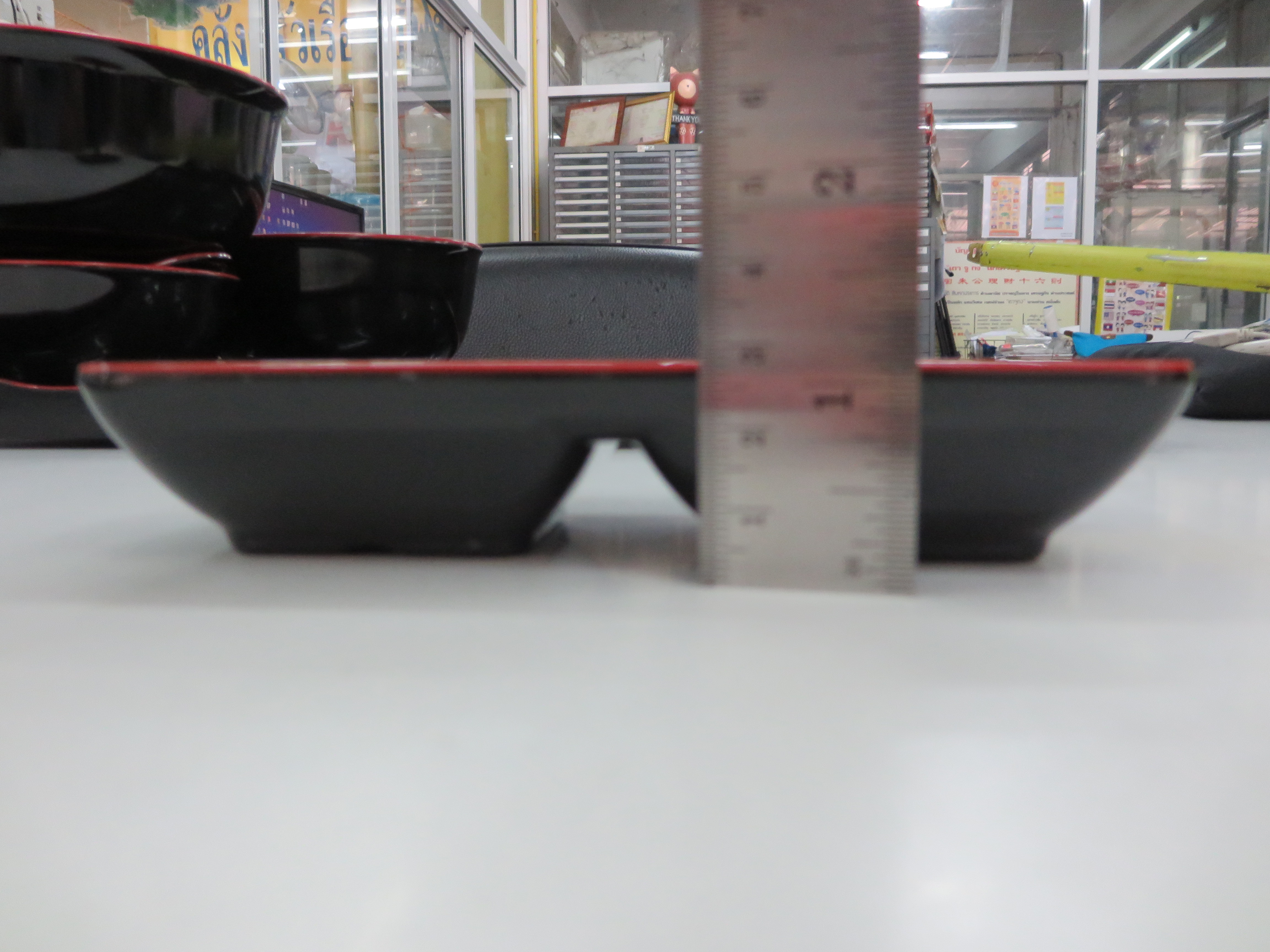 ถ้วยน้ำจิ้มแบบสองช่อง พลาสติก ABS 005-TW-JP-EQ252