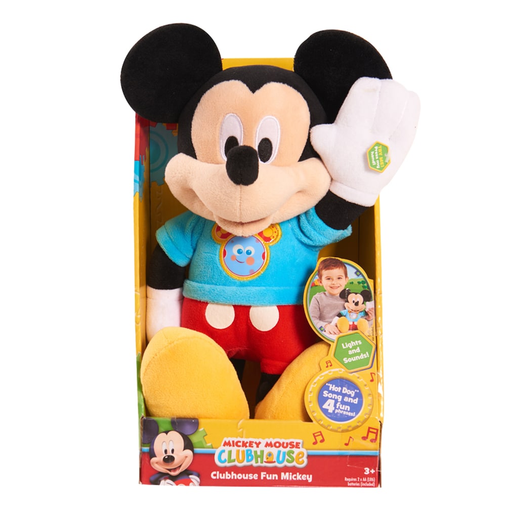 Disney Clubhouse Fun Talking 11" Plush Mickey