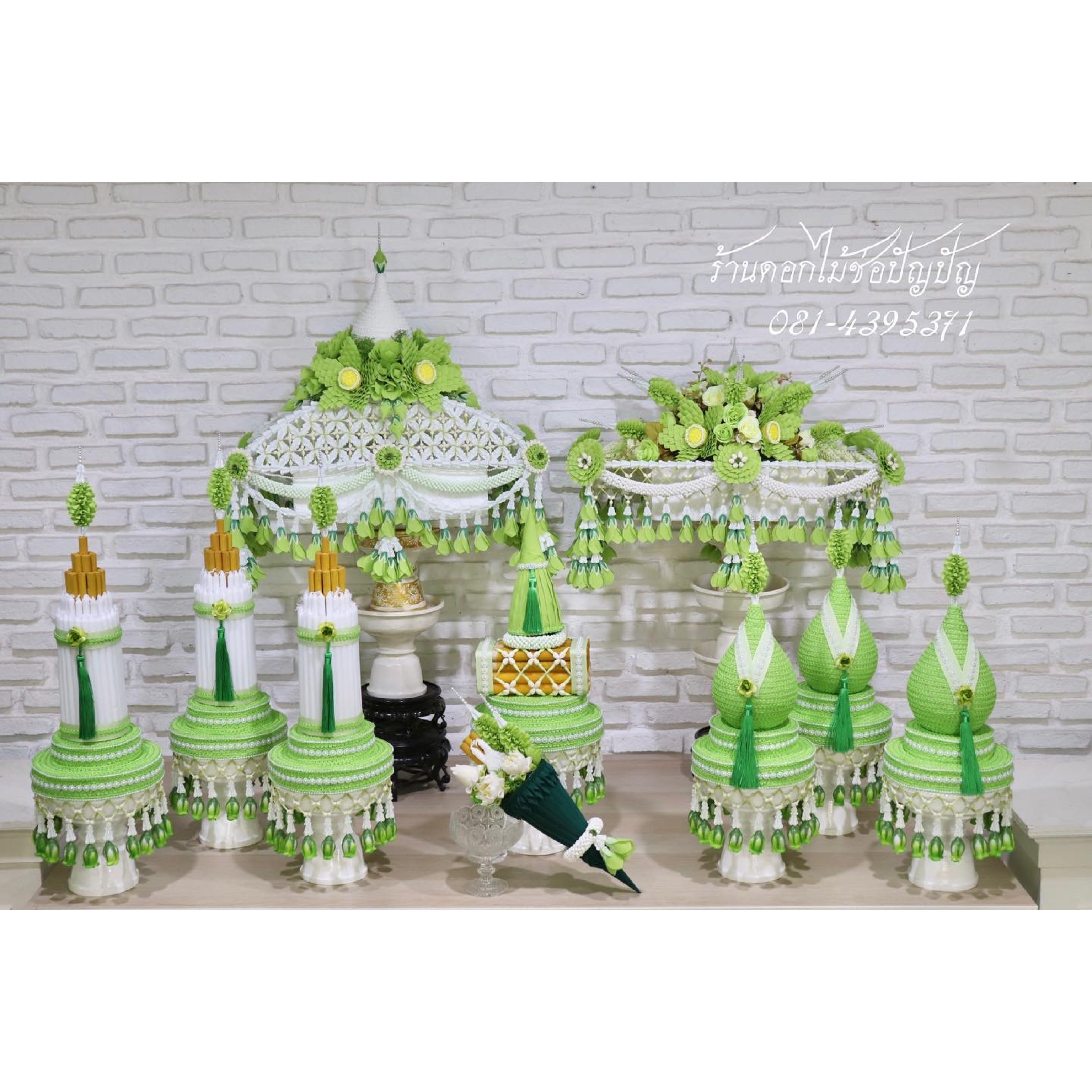 เครื่องบวชดอกไม้ประดิษฐ์ ชุดB11