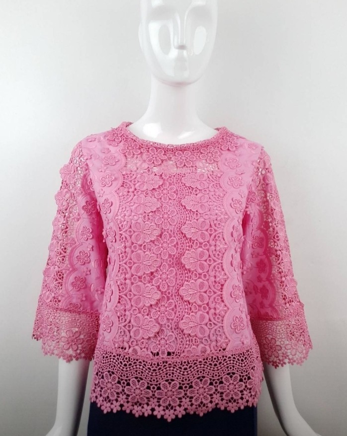 เสื้อลูกไม้พิ้งบูติค รุ่น Summer Style