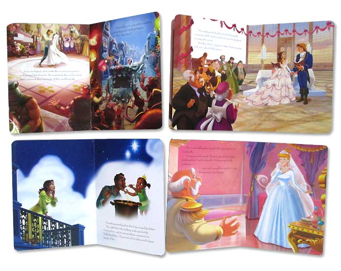 ชุดนิทานเจ้าหญิงดิสนีย์ รอยัล เวดดิ้ง 4 เล่ม / Box Set : Disney Princess Royal Wedding (4 Board Books)