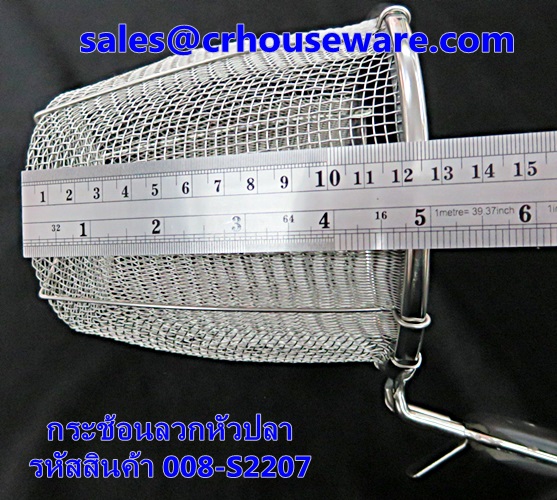 ตะกร้อก๋วยเตี๊ยวลวกปลา 14 ซม. 008-TWR-S2206