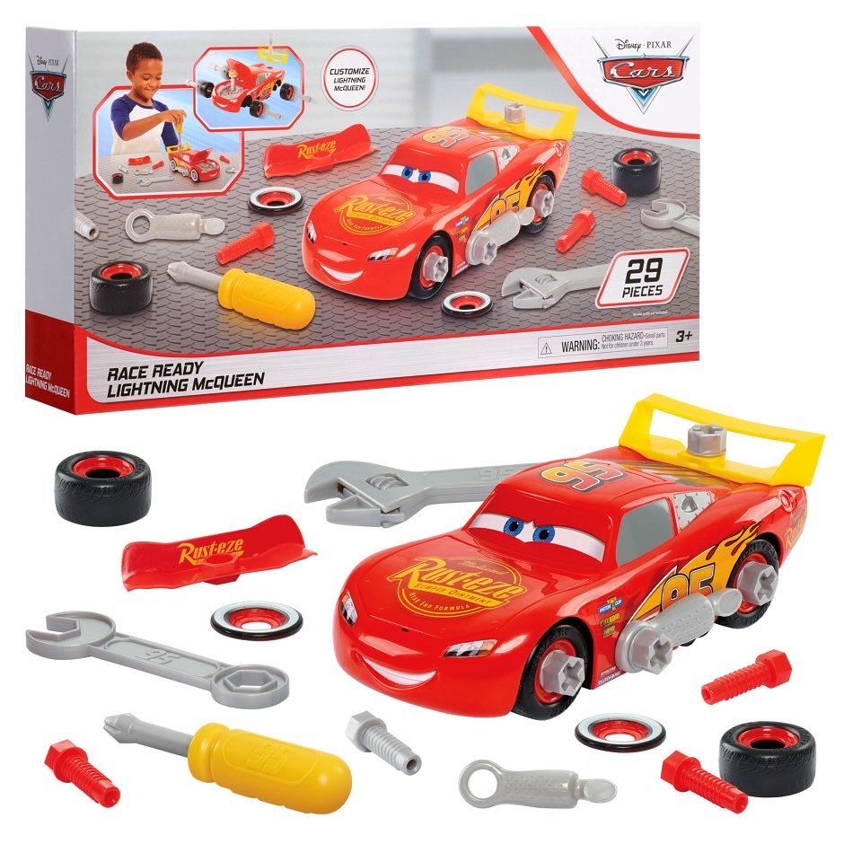 ชุดประกอบรถ Cars Lightning McQueen Car Builder