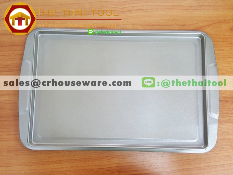 ﻿ถาดอบเทปล่อน สี่เหลี่ยม รหัส : 016-BK-2045 Teflon baking pan Square shape Code : 016-BK-2045