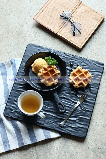 ถาดสี่เหลี่ยมเมลามีน 12*12 นิ้ว 017-PX-F171412