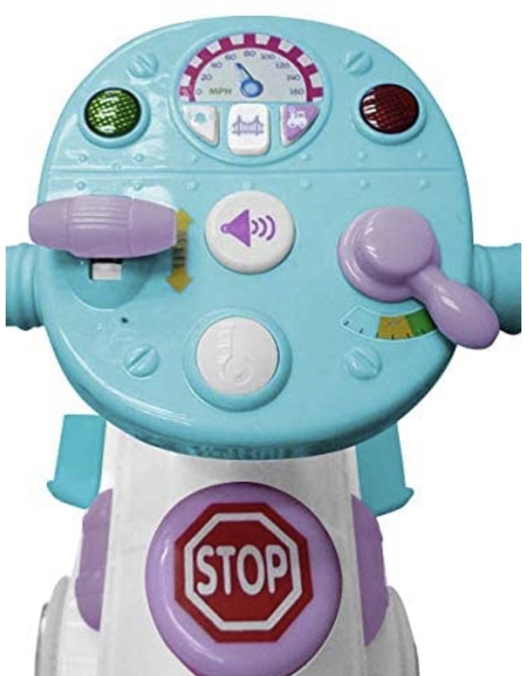 รถไฟแบตเตอรี่พร้อมราง Disney 2-in-1 Battery-Powered Frozen Train with Caboose & Tracks